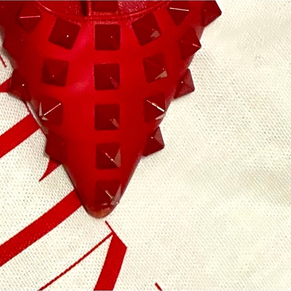 👠 RED VELENTINO all over rockstud accents Heels FINAL PRICE, dropped 3/23 - Picture 5 of 9